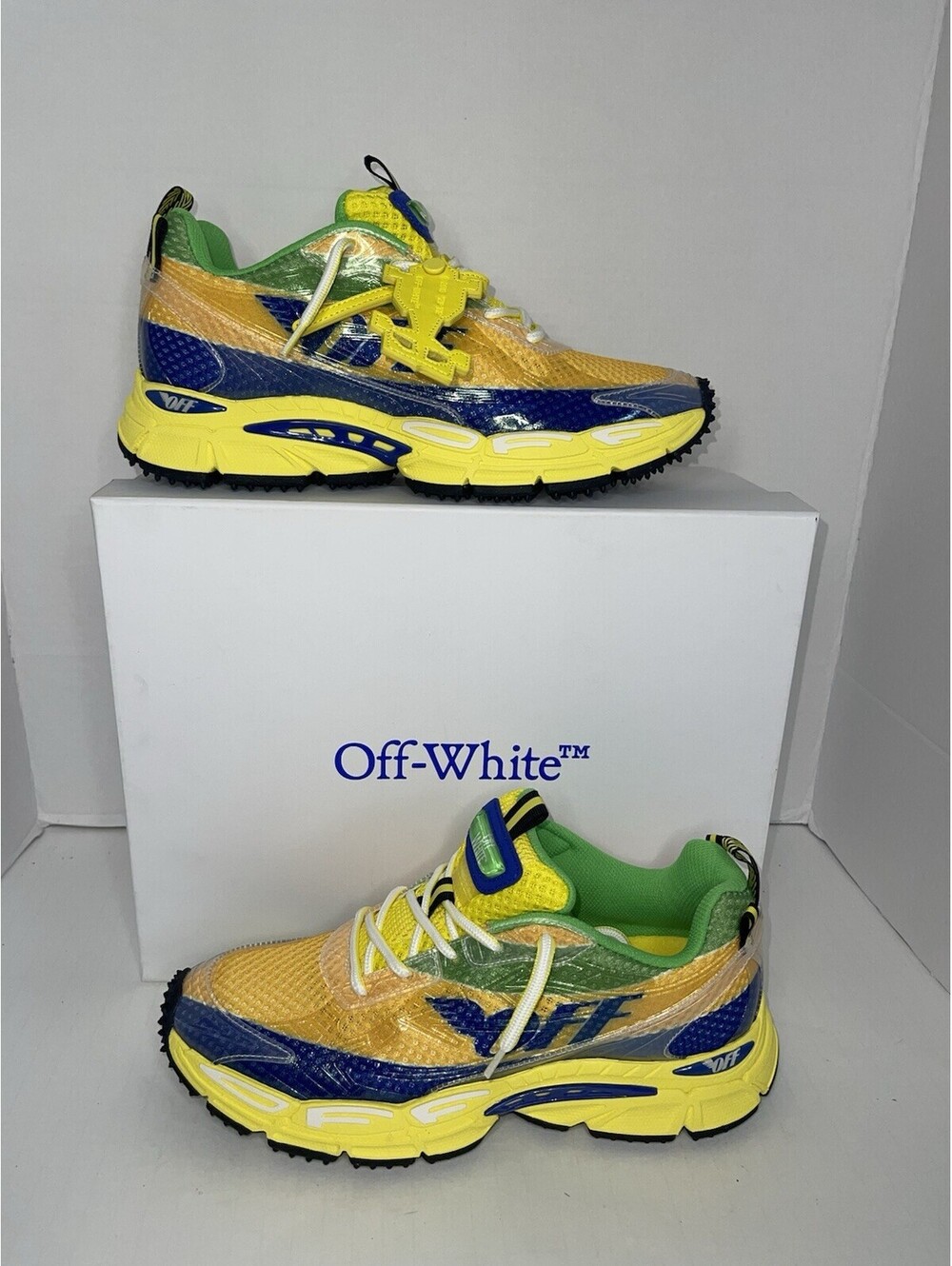 Men’s Off‑White Be Right Back “Formula 1” – Racing Capsule Collection | Size 42